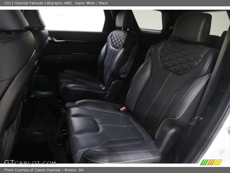 Hyper White / Black 2021 Hyundai Palisade Calligraphy AWD