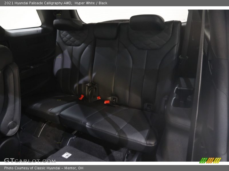 Hyper White / Black 2021 Hyundai Palisade Calligraphy AWD