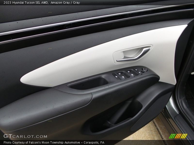 Amazon Gray / Gray 2023 Hyundai Tucson SEL AWD