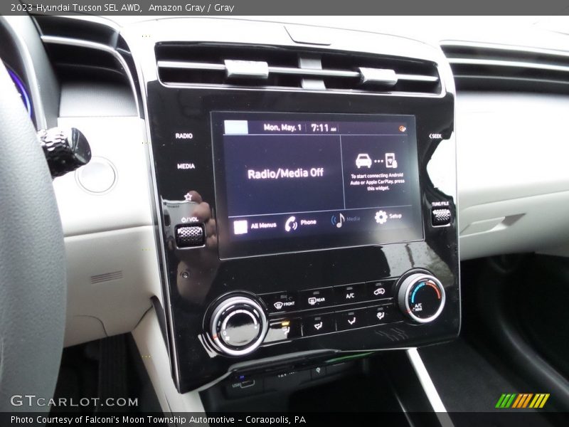Amazon Gray / Gray 2023 Hyundai Tucson SEL AWD