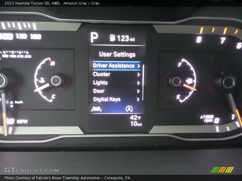 Amazon Gray / Gray 2023 Hyundai Tucson SEL AWD
