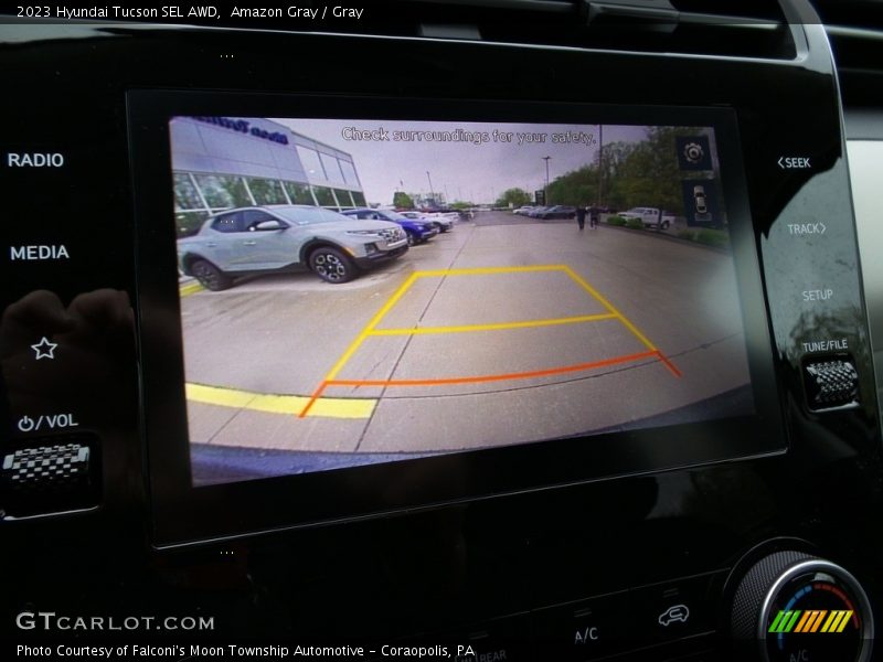 Amazon Gray / Gray 2023 Hyundai Tucson SEL AWD