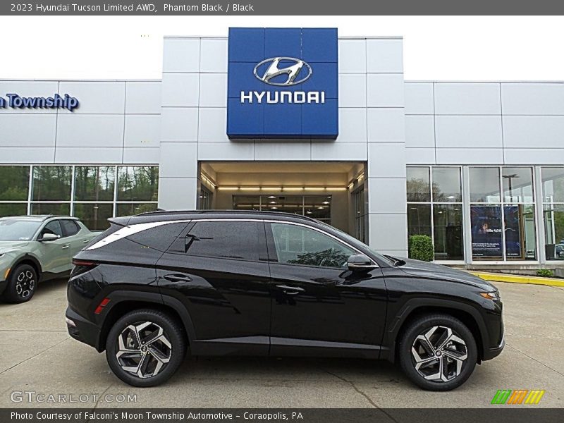 Phantom Black / Black 2023 Hyundai Tucson Limited AWD