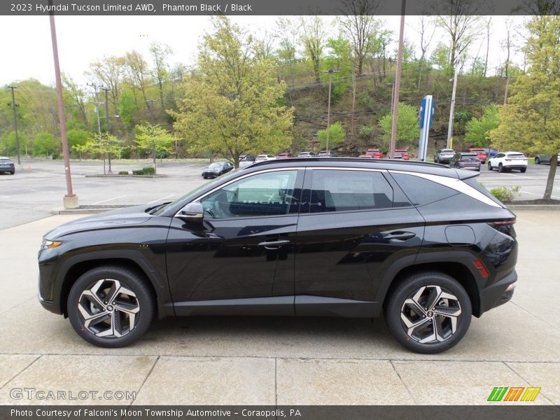 Phantom Black / Black 2023 Hyundai Tucson Limited AWD