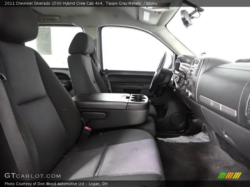 Front Seat of 2011 Silverado 1500 Hybrid Crew Cab 4x4