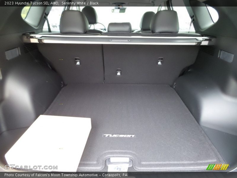 Serenity White / Black 2023 Hyundai Tucson SEL AWD