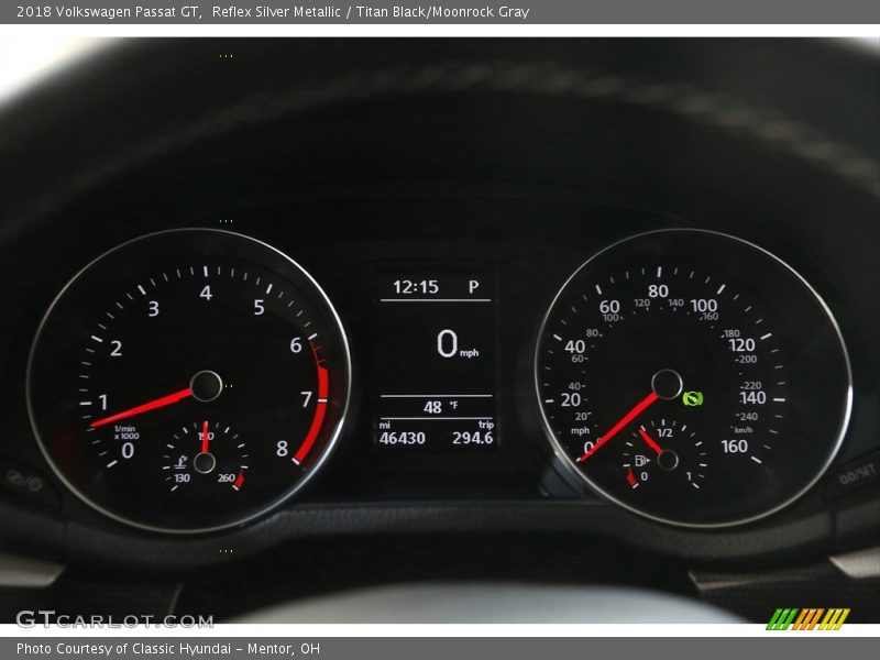  2018 Passat GT GT Gauges