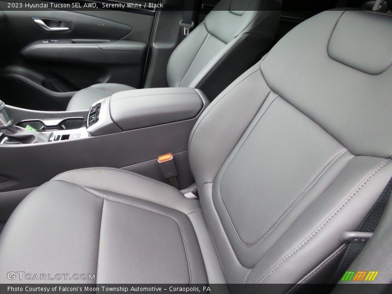 Serenity White / Black 2023 Hyundai Tucson SEL AWD