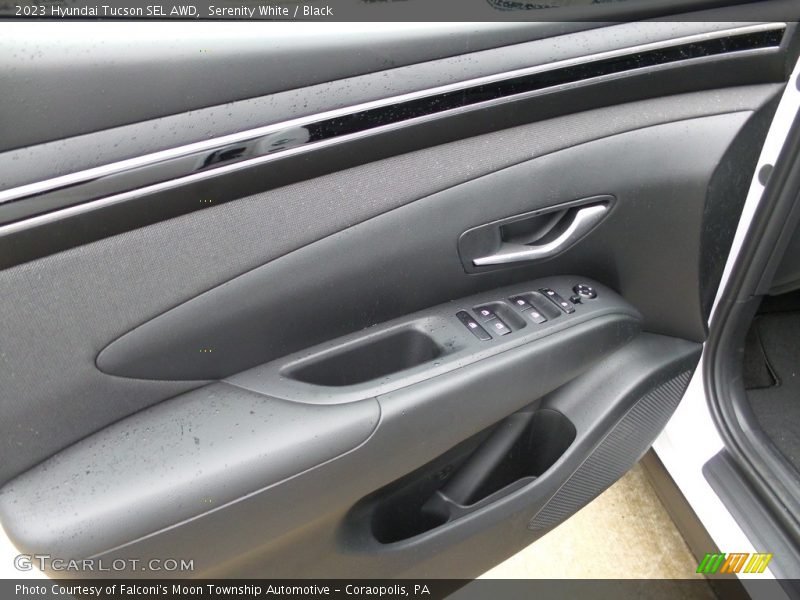 Serenity White / Black 2023 Hyundai Tucson SEL AWD