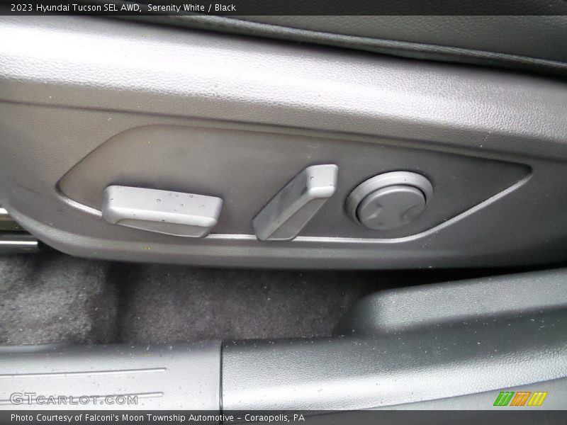 Serenity White / Black 2023 Hyundai Tucson SEL AWD