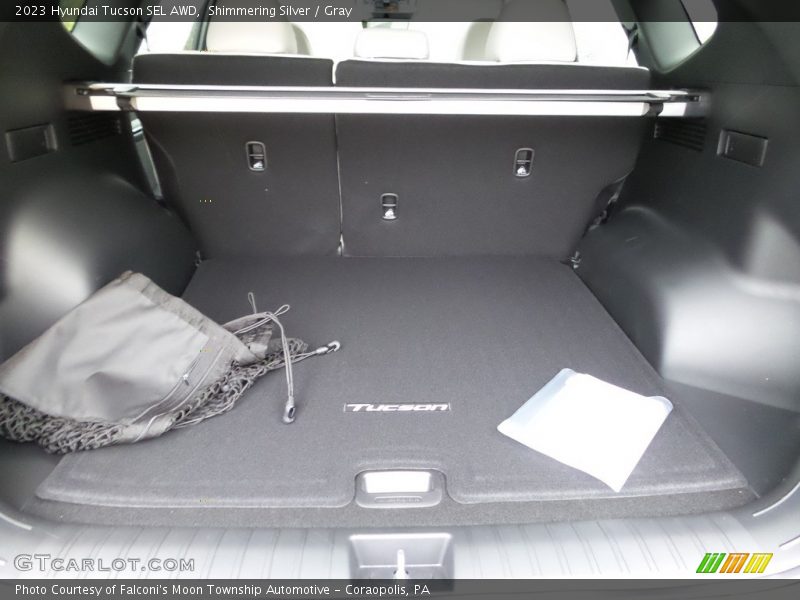 Shimmering Silver / Gray 2023 Hyundai Tucson SEL AWD