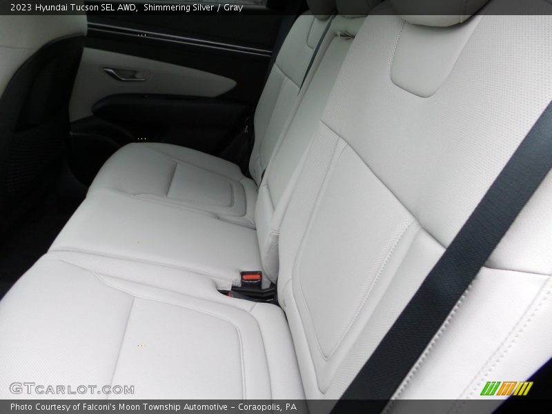 Shimmering Silver / Gray 2023 Hyundai Tucson SEL AWD