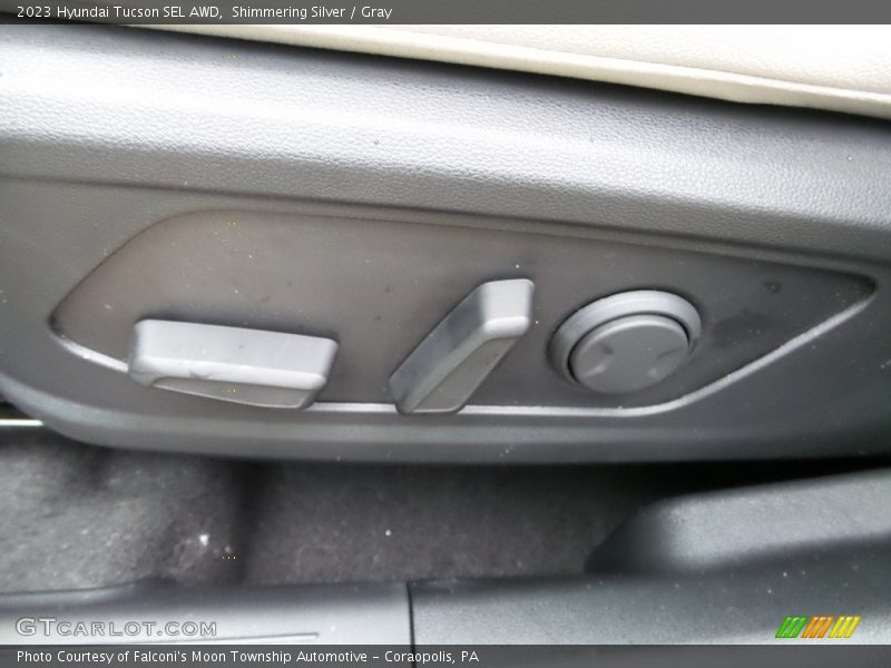 Shimmering Silver / Gray 2023 Hyundai Tucson SEL AWD