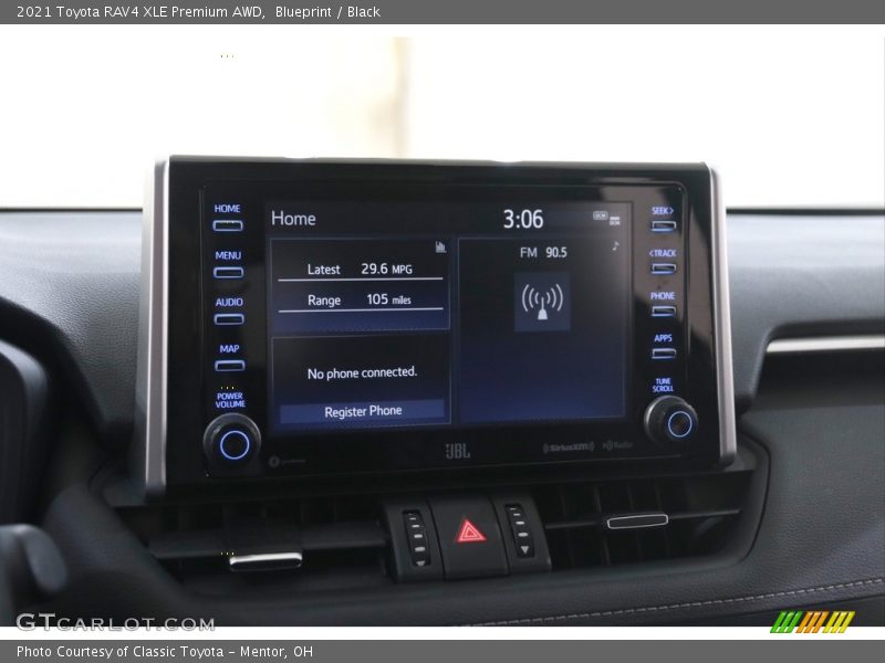 Blueprint / Black 2021 Toyota RAV4 XLE Premium AWD