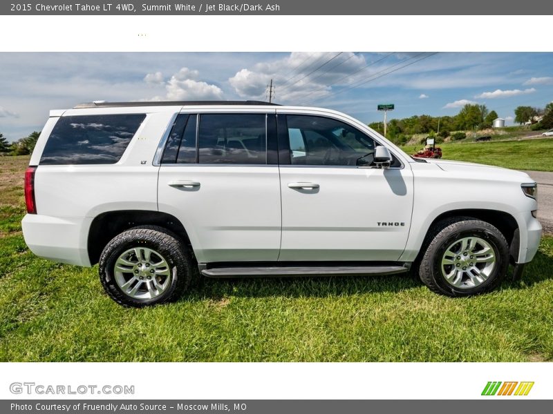 Summit White / Jet Black/Dark Ash 2015 Chevrolet Tahoe LT 4WD