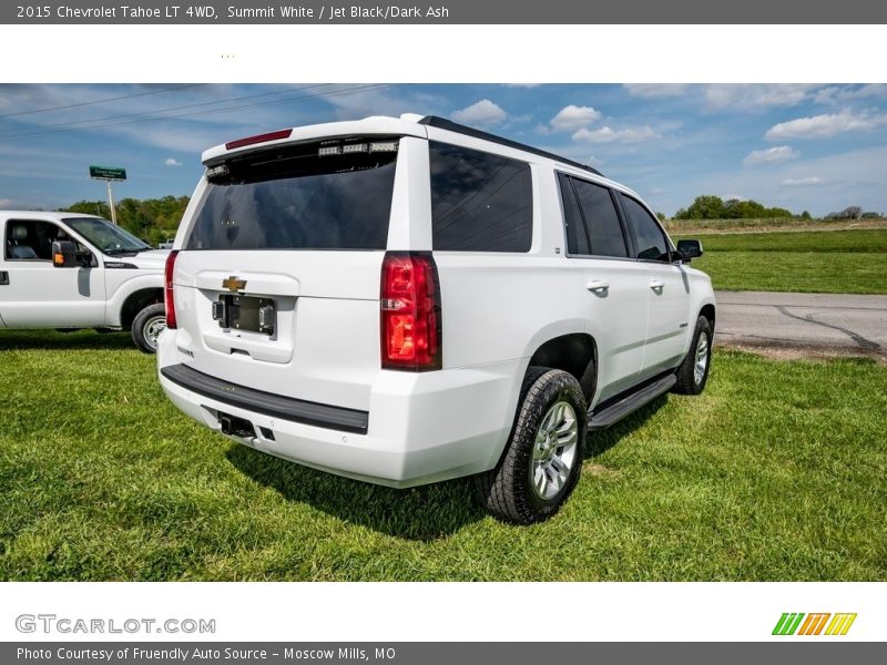 Summit White / Jet Black/Dark Ash 2015 Chevrolet Tahoe LT 4WD