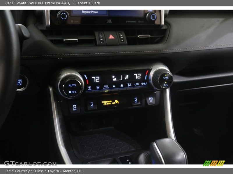 Blueprint / Black 2021 Toyota RAV4 XLE Premium AWD