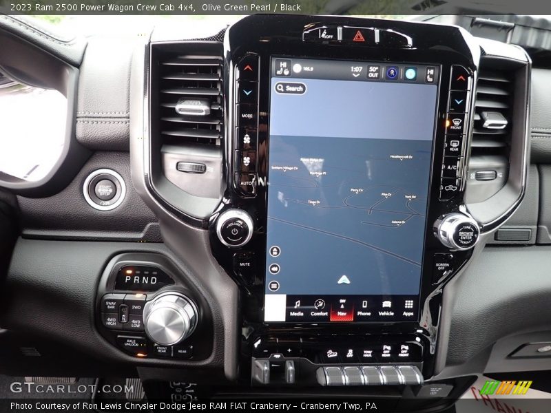 Navigation of 2023 2500 Power Wagon Crew Cab 4x4