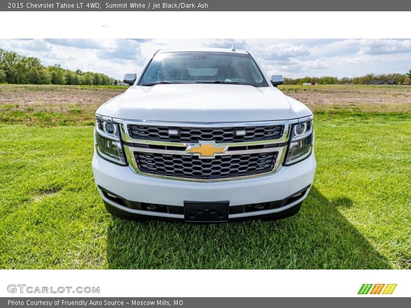 Summit White / Jet Black/Dark Ash 2015 Chevrolet Tahoe LT 4WD