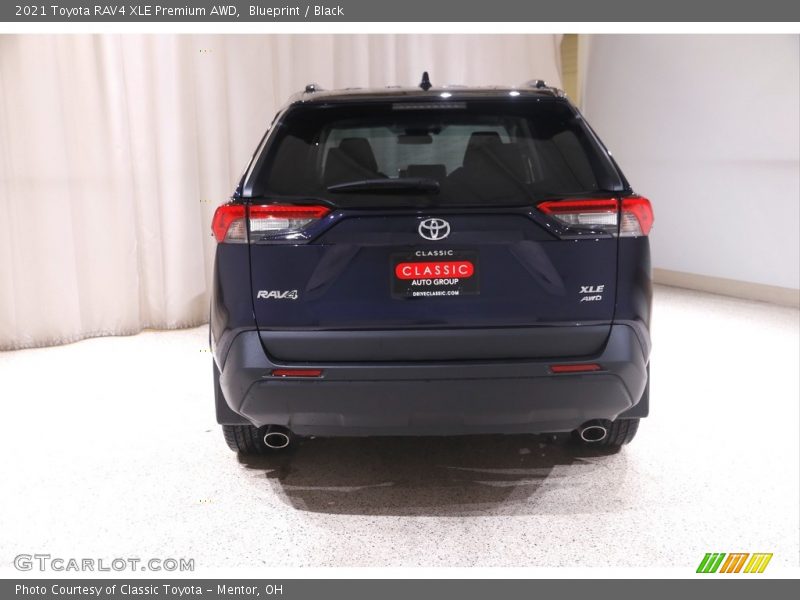 Blueprint / Black 2021 Toyota RAV4 XLE Premium AWD