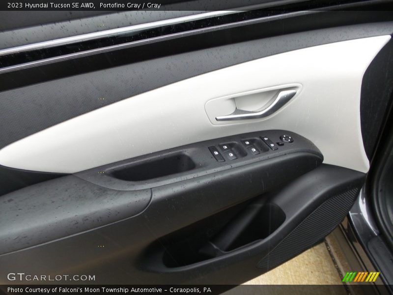 Portofino Gray / Gray 2023 Hyundai Tucson SE AWD