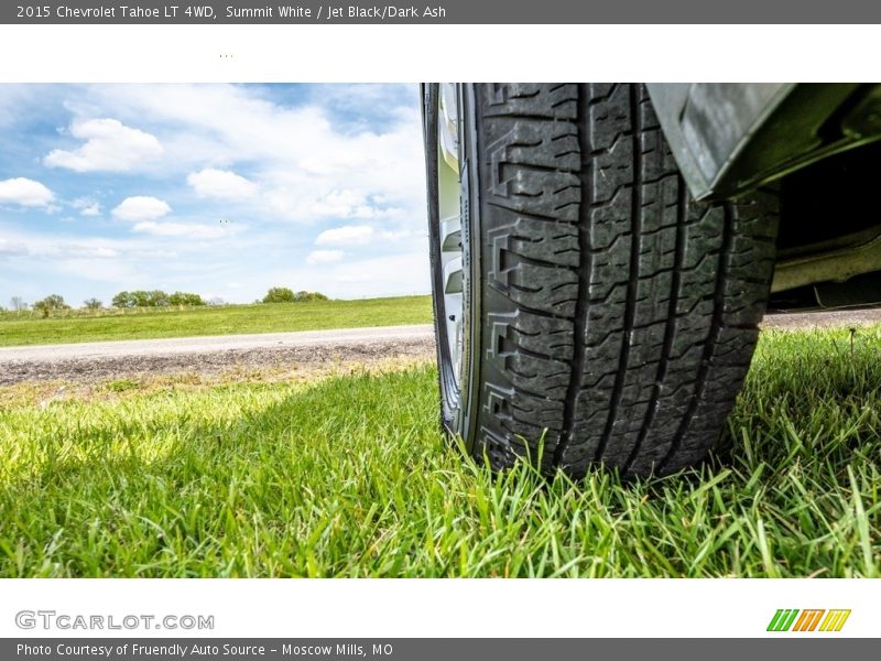 Summit White / Jet Black/Dark Ash 2015 Chevrolet Tahoe LT 4WD