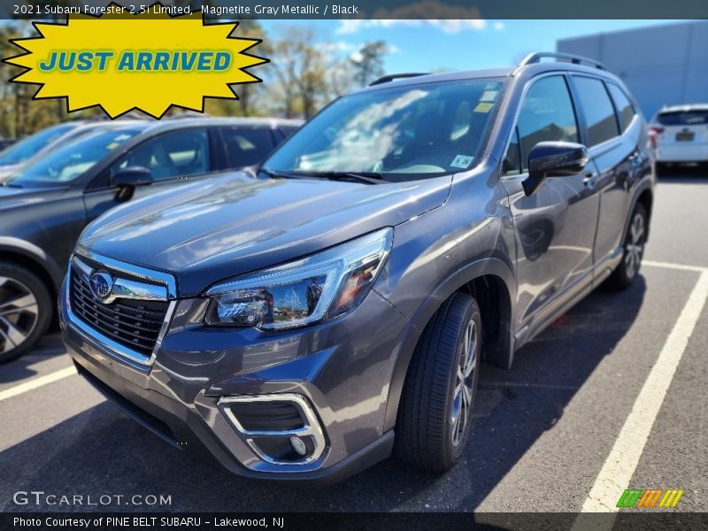 Magnetite Gray Metallic / Black 2021 Subaru Forester 2.5i Limited