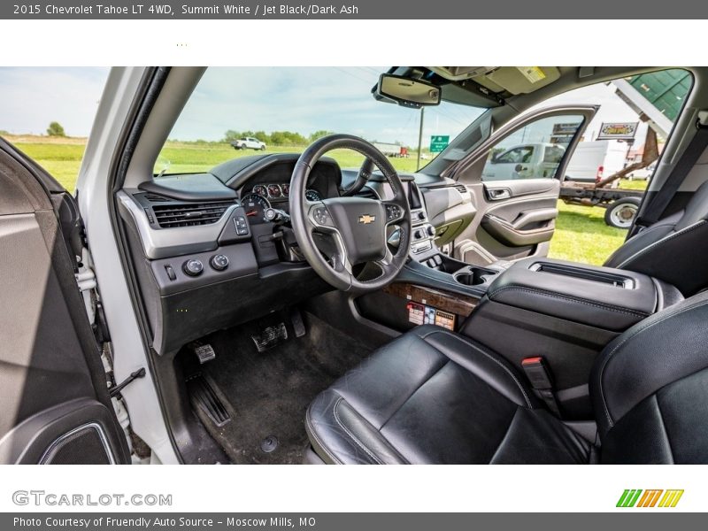 Summit White / Jet Black/Dark Ash 2015 Chevrolet Tahoe LT 4WD