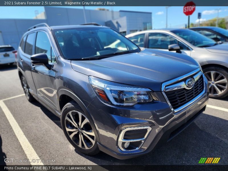 Magnetite Gray Metallic / Black 2021 Subaru Forester 2.5i Limited