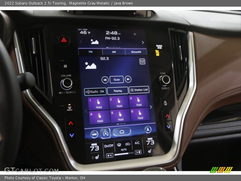 Magnetite Gray Metallic / Java Brown 2022 Subaru Outback 2.5i Touring