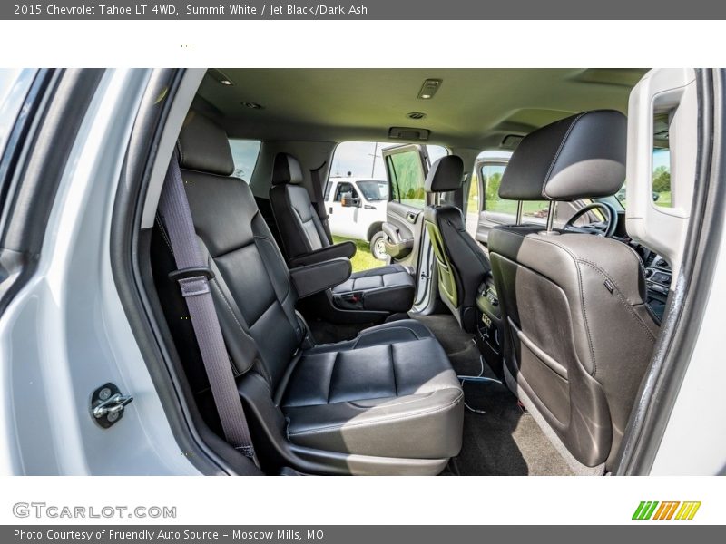 Summit White / Jet Black/Dark Ash 2015 Chevrolet Tahoe LT 4WD