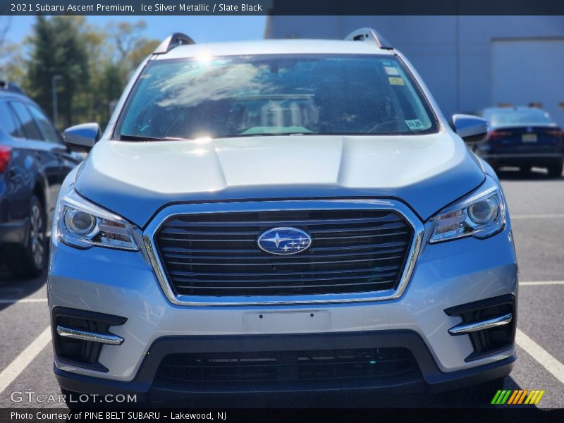 Ice Silver Metallic / Slate Black 2021 Subaru Ascent Premium