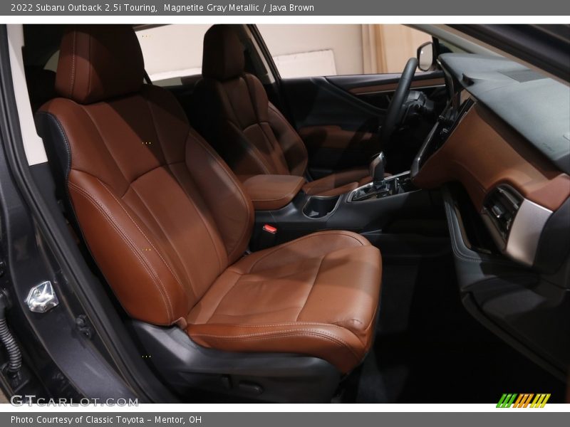 Magnetite Gray Metallic / Java Brown 2022 Subaru Outback 2.5i Touring