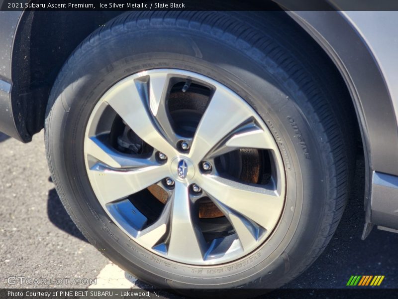 Ice Silver Metallic / Slate Black 2021 Subaru Ascent Premium