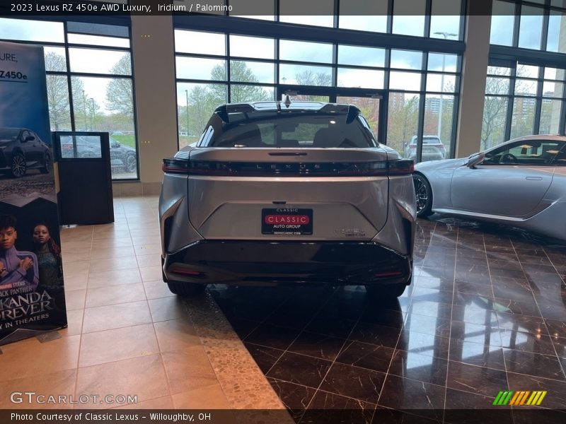 Iridium / Palomino 2023 Lexus RZ 450e AWD Luxury