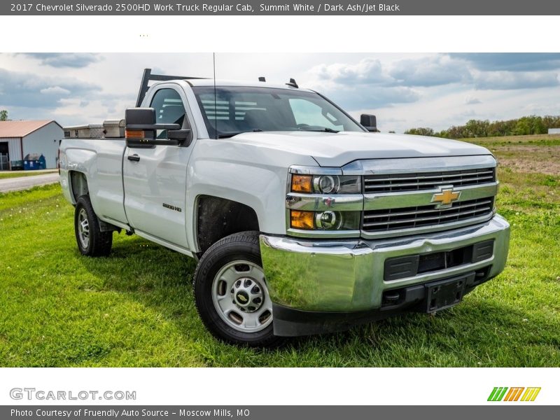 Summit White / Dark Ash/Jet Black 2017 Chevrolet Silverado 2500HD Work Truck Regular Cab