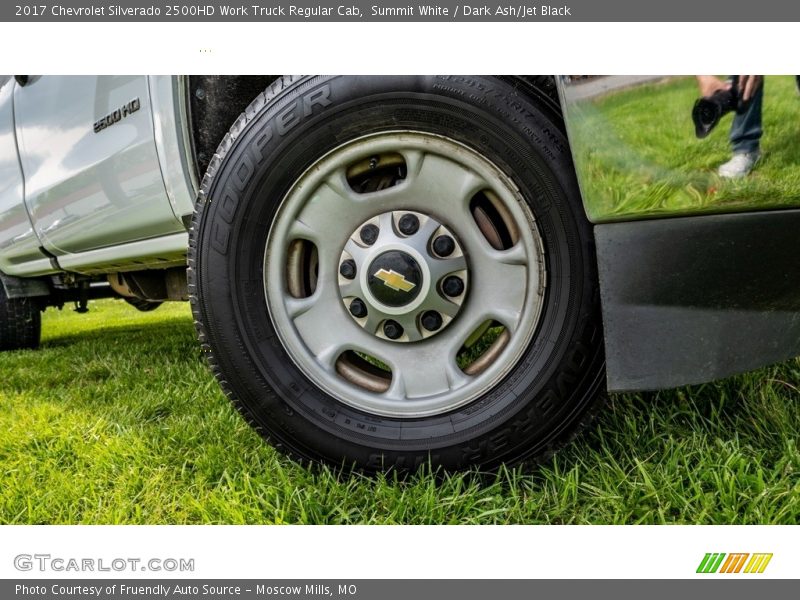 Summit White / Dark Ash/Jet Black 2017 Chevrolet Silverado 2500HD Work Truck Regular Cab