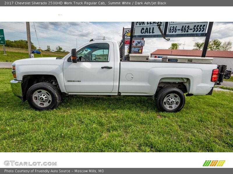 Summit White / Dark Ash/Jet Black 2017 Chevrolet Silverado 2500HD Work Truck Regular Cab