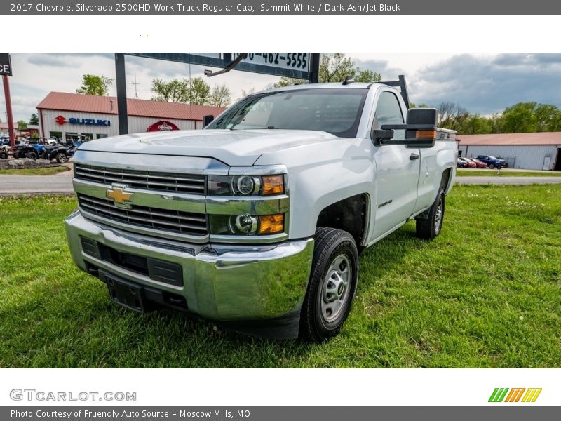 Summit White / Dark Ash/Jet Black 2017 Chevrolet Silverado 2500HD Work Truck Regular Cab