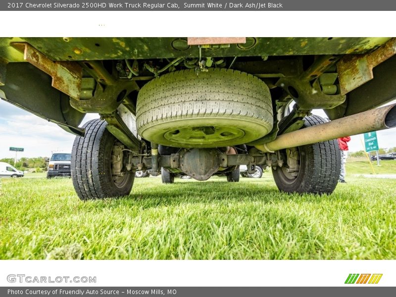 Summit White / Dark Ash/Jet Black 2017 Chevrolet Silverado 2500HD Work Truck Regular Cab