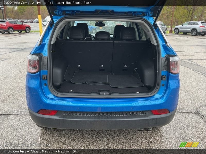 Laser Blue Pearl / Black 2022 Jeep Compass Limited 4x4