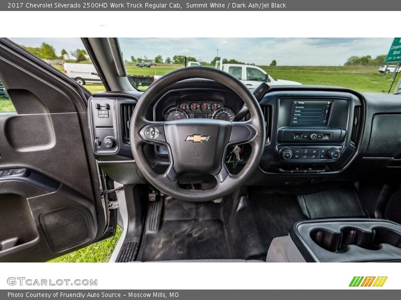 Summit White / Dark Ash/Jet Black 2017 Chevrolet Silverado 2500HD Work Truck Regular Cab