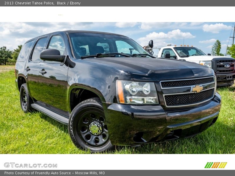 Front 3/4 View of 2013 Tahoe Police