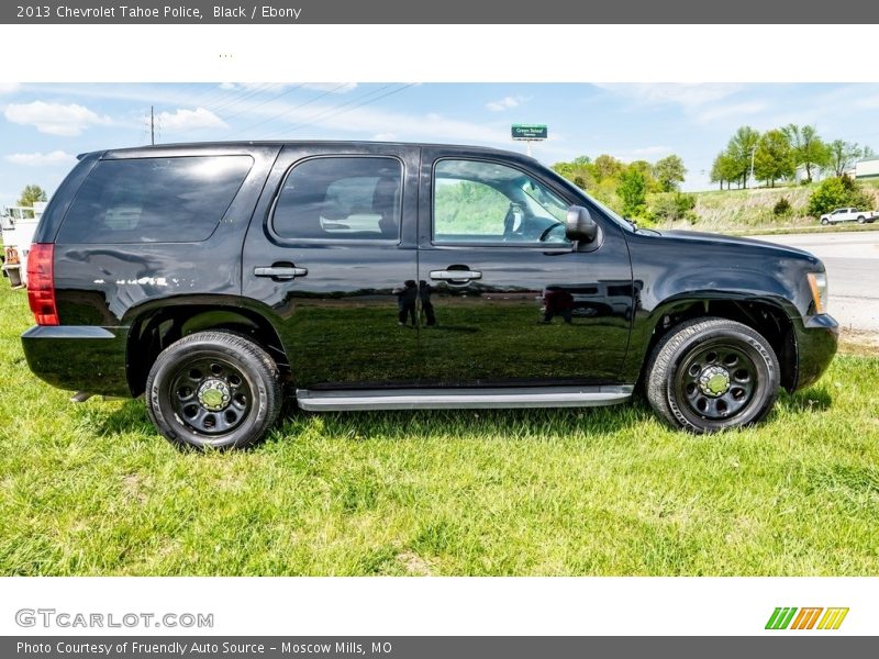  2013 Tahoe Police Black
