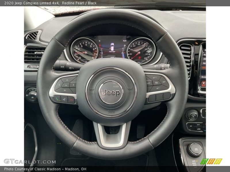 Redline Pearl / Black 2020 Jeep Compass Limted 4x4