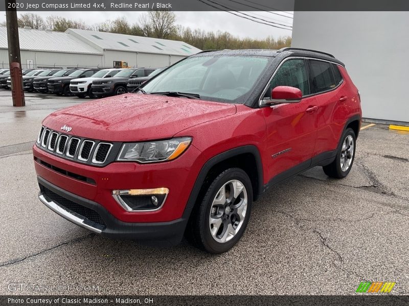 Redline Pearl / Black 2020 Jeep Compass Limted 4x4