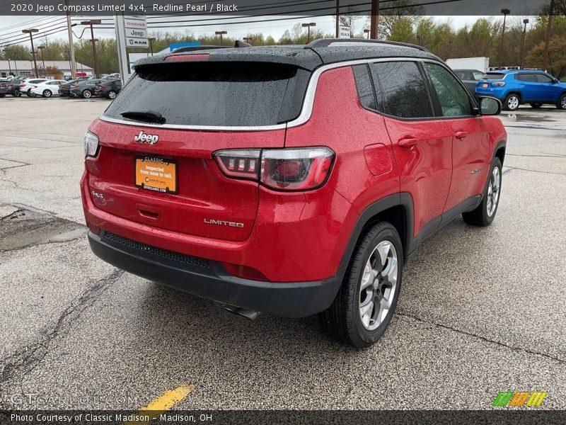 Redline Pearl / Black 2020 Jeep Compass Limted 4x4