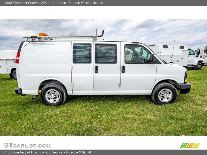 Summit White / Neutral 2008 Chevrolet Express 2500 Cargo Van