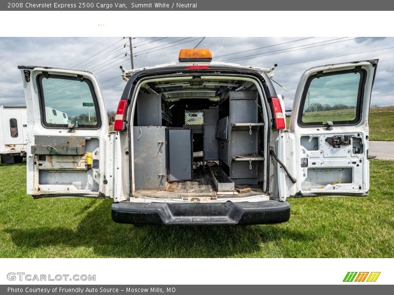 Summit White / Neutral 2008 Chevrolet Express 2500 Cargo Van