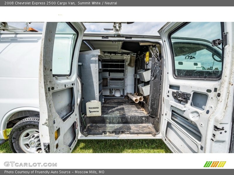 Summit White / Neutral 2008 Chevrolet Express 2500 Cargo Van